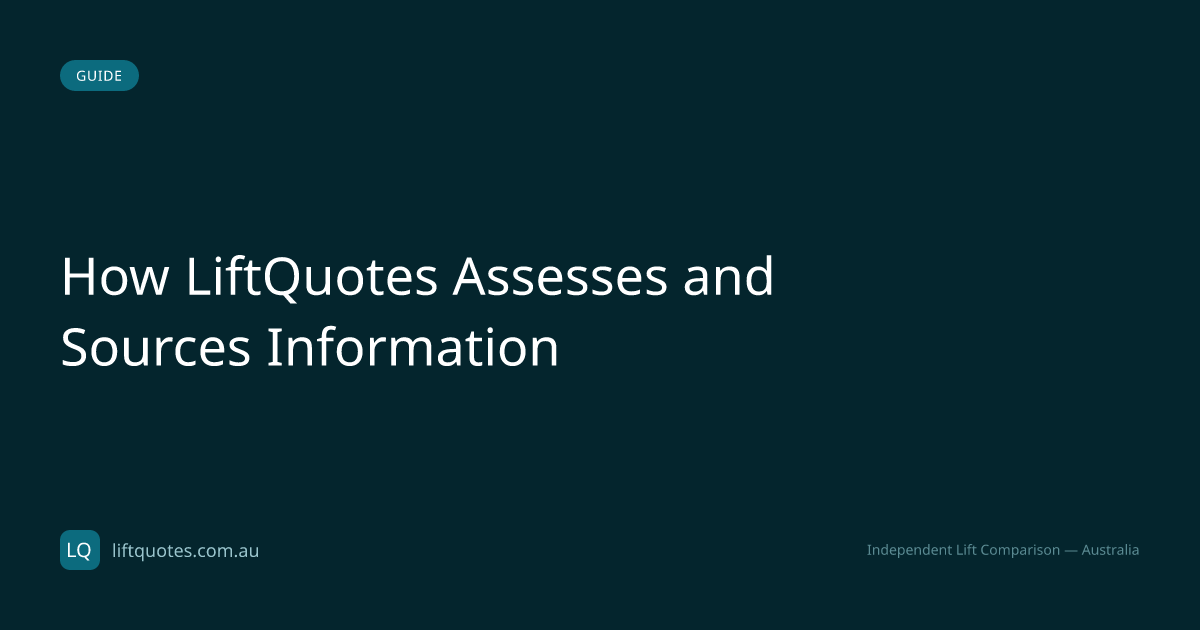 How LiftQuotes Assesses and Sources Information | LiftQuotes
